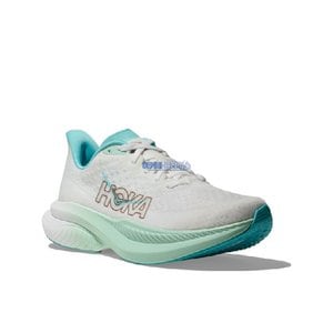  호카오네오네 HOKA ONE ONE 마하 6 와이드 여성 러닝화 화이트 블루 1147834 FTRS