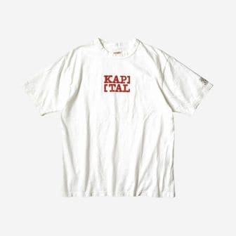  캐피탈 루키 크루넥 티셔츠 레드 Kapital Rookie Crewneck T-Shirt Red