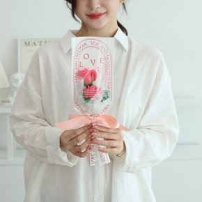 베아 장미 꽃다발 (핑크) 졸업 입학 생일 화이트데이 발렌타인데이 기념일 꽃선물