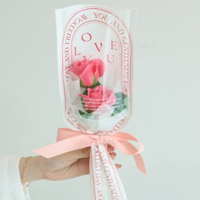 베아 장미 꽃다발 (핑크) 졸업 입학 생일 화이트데이 발렌타인데이 기념일 꽃선물