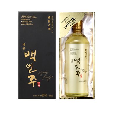 [ 2024년 대통령 설 선물용 선정 ]계룡백일주 선물 예단 명주 40도 700ml