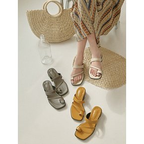 1324 Artie Double Strap Flip flops-4color