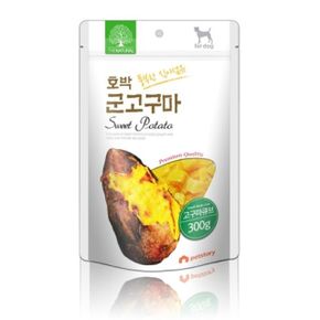 펫스토리 더내추럴 호박 고구마큐브 300g