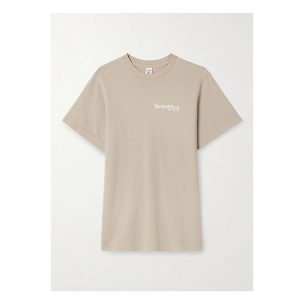 프린트 코튼 저지 티셔츠 머쉬룸 1647597360122797