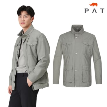 PAT [PAT남성] 남성 스냅 디테일 사파리 점퍼_1H11372