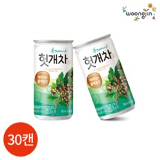 웅진 헛개차 180ml x 30캔