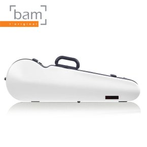 BAM 뱀 하이테크 삼각 바이올린 케이스 화이트