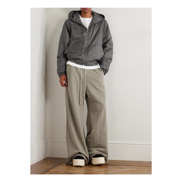 다크쉐도우바이릭오웬스 패딩 나일론 후드 재킷 그레이 46376663162903005