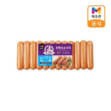 목우촌 주부9단 프랑크 소시지 500g x 3개