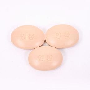 인삼비누 향기비누 세안용품 목욕비누 세수 3pcs X ( 3매입 )