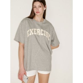 (2차 리오더) Exercise T-shirt (MELANGE GREY)