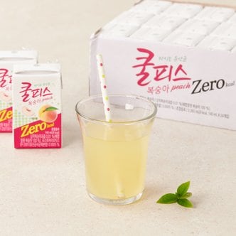  쿨피스제로 테트라 복숭아 140ml (24입)