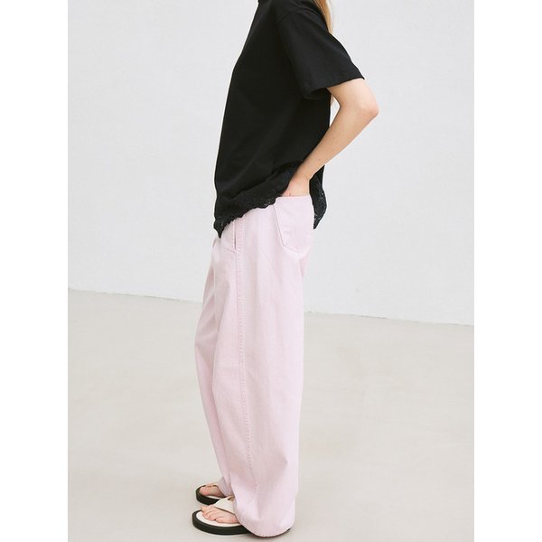 pigment barrel jeans (pink)
