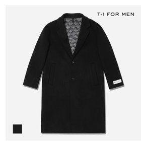 [T.I FORMEN] TUNED 캐시혼방 핸드메이드 싱글 2버튼 코트 뉴스탠다드_M228MCT771M