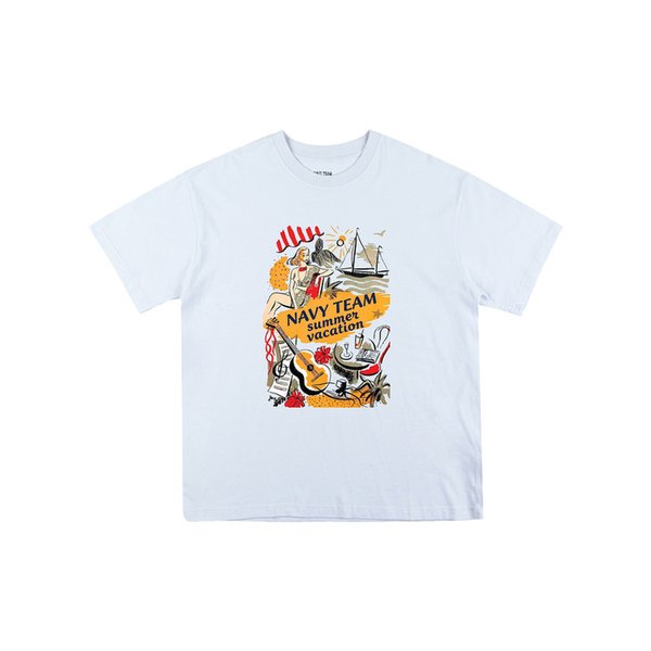 Summer Vacation 반팔 티셔츠(4color)