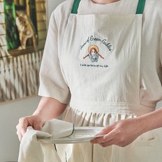 [시크릿코드] 빨강머리앤 자수 앞치마