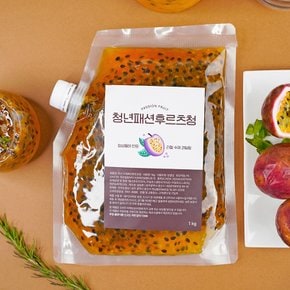 리얼 청년 수제 과일청 패션후르츠청 500g