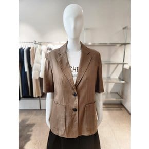 [여주점] [나이스클랍] 아웃포켓 반팔 자켓 A242PWJ415