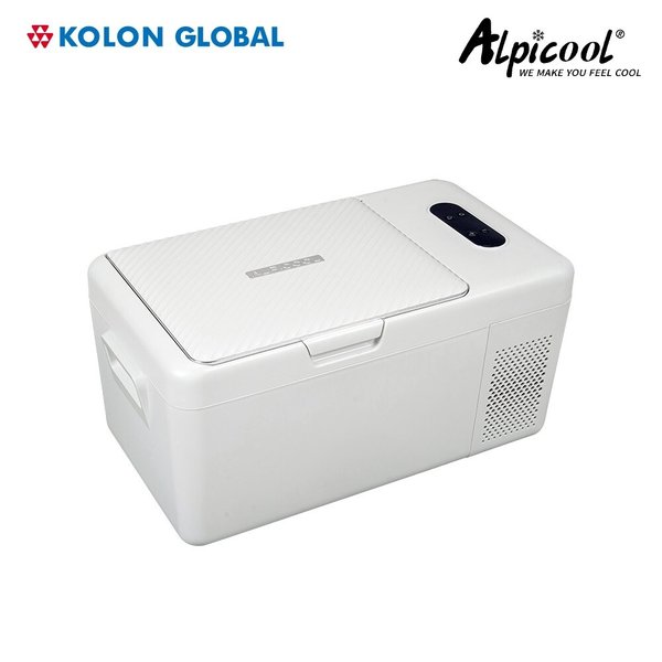 GK15 라이트베이지 차량용냉장고 캠핑냉장고 코오롱수입 정식A/S 베이지 휴대용 이동식