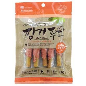  아침애 핑거푸드 국산수제간식 120g 3종 중 선택