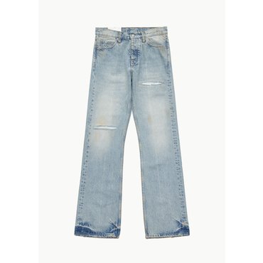 샵아모멘토 호프 24SS RUSH JEANS IN DIRTY LIGHT BLUE