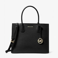 마이클코어스 MICHAEL KORS MK 여자 가방 머서 라지 페블 레더 아코티언 토트백 BLACK