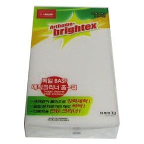 청소용품 밀대 매직스폰지 블록 크리너 설거지 수세미 대 21cm 1P X ( 3매입 )