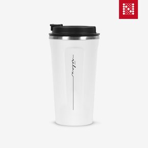 저스트릴렉스텀블러450ml-화이트 머그컵 보냉 보온병 캠핑 용품