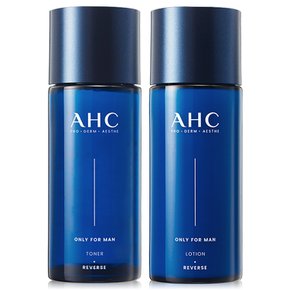 온리포맨 스킨케어 2종세트 토너 150ml 1개+ 로션 150ml 1개 남성용 기초 화장품