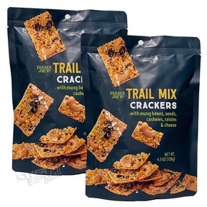 [1+1]트레이더조 트레일 믹스 크래커 128g TRADER JOE`S TRAIL MIX CRACKERS