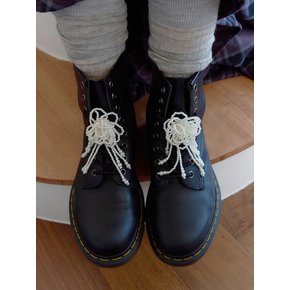 [2piece SET] big flower pearl shoe charm 슈즈 클립, 지비츠