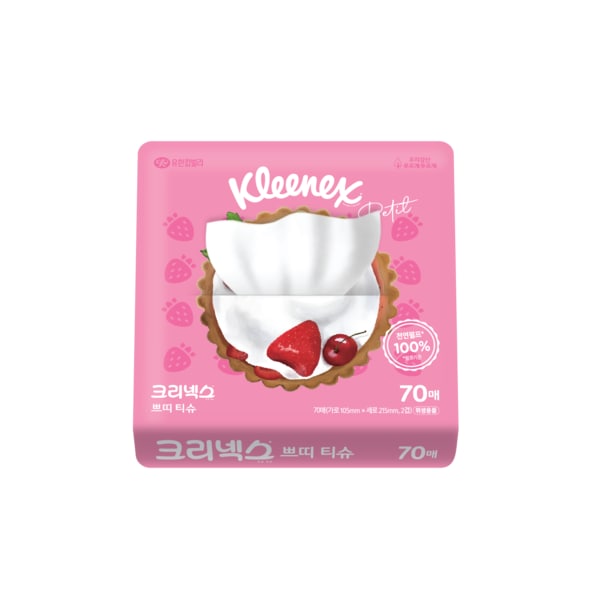 휴대용티슈 쁘띠 70매