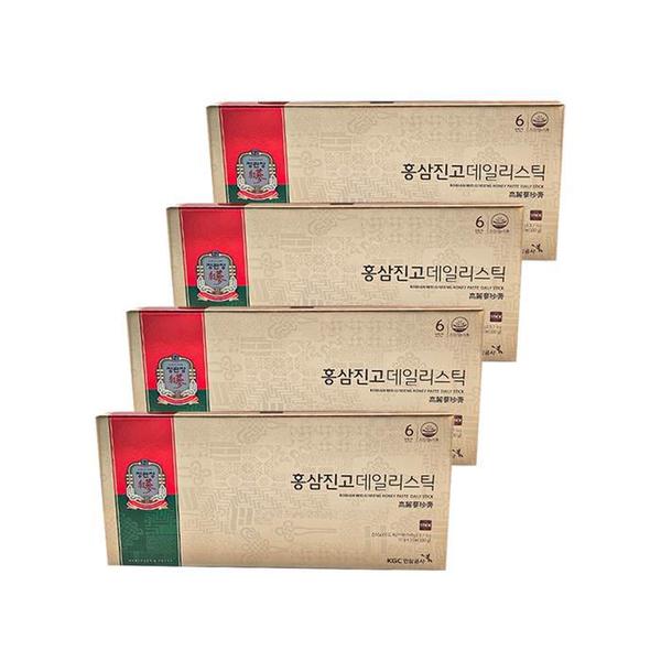 정관장 홍삼진고 데일리스틱 10g x30포x4박스 (S10952313)