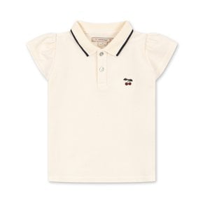 국내공식 콩제슬래드 플로리타 숏 슬리브 폴로 ANTIQUE WHITE