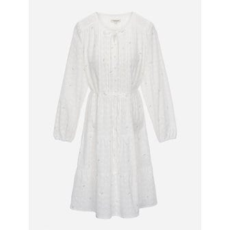 써스데이아일랜드 [KiiiKiii PICK] 플라워 프린트 아일렛 원피스_T262MOP131W