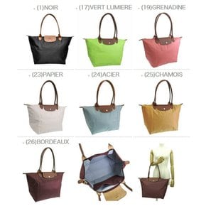 LONGCHAMP A4 Le Pliage 1899-089 롱샨 가방 접이식 토트 백 대형 패스너 포함 가벼운 경량 여행