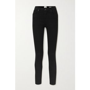 + Olivia High-rise Slim-leg Jeans 블랙