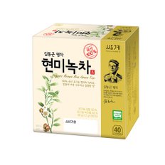 유기농 현미녹차 40티백