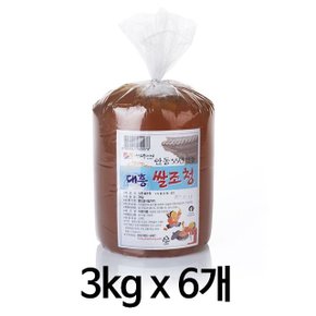 쌀조청 3kg(6개)벌크 (W18612C)