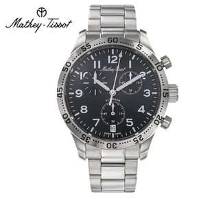 Mathey-Tissot 남성 메탈밴드시계 H1821CHANG