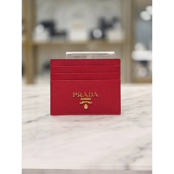 [시흥점] [프라다] 여성 사피아노 레터 로고 카드지갑 1MC025-QWA-F068Z