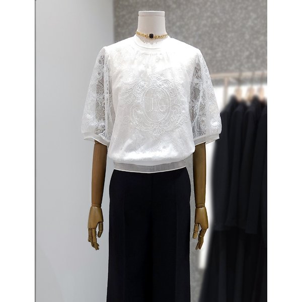 [부산점] 플라워 레이스 풀오버 블라우스 JS5B0BL501