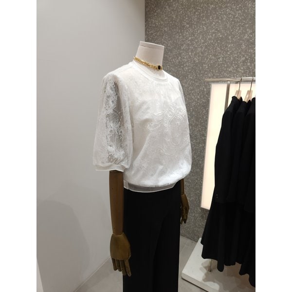 [부산점] 플라워 레이스 풀오버 블라우스 JS5B0BL501