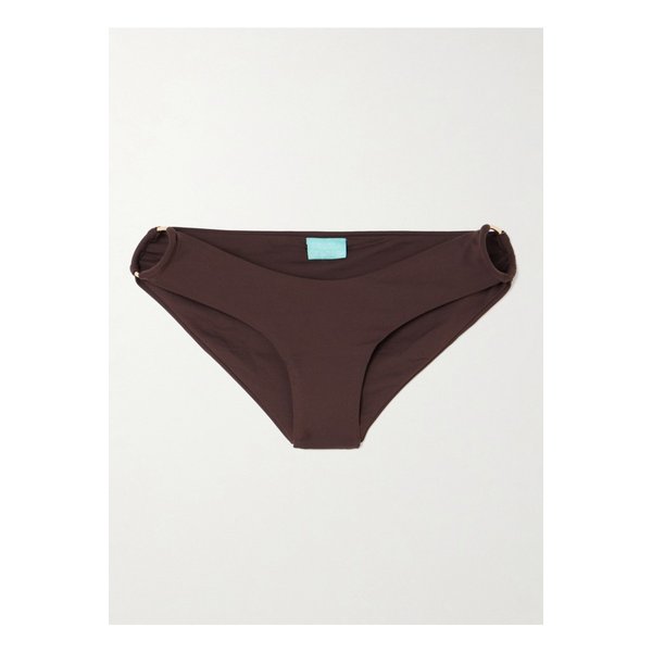 멜리사 오다바시 함부르크 링 장식 비키니 브리프 초콜릿 1647597326855338