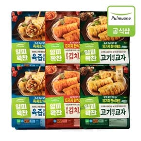 얇은피교자 400g 12개(육즙교자4개+남도김치4개+고기한상4개)