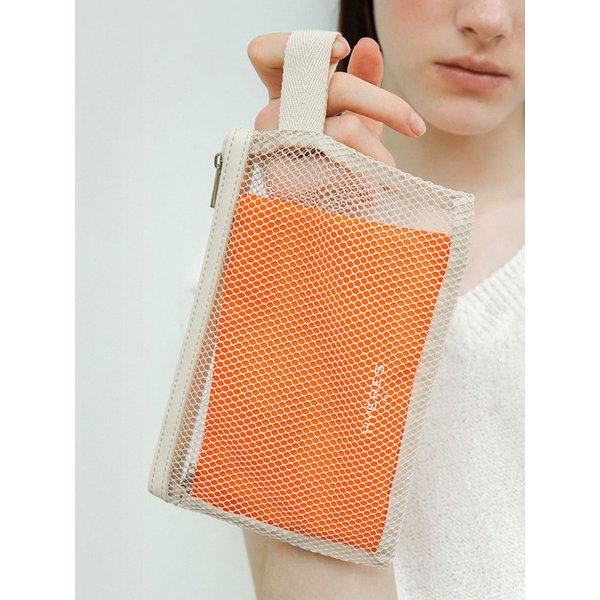 트래블 메쉬 파우치 듀오 HL0P56029ORXXX