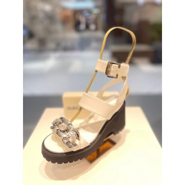 슈콤마보니 Platform walker sandal(white)_DG2AM23062WHT