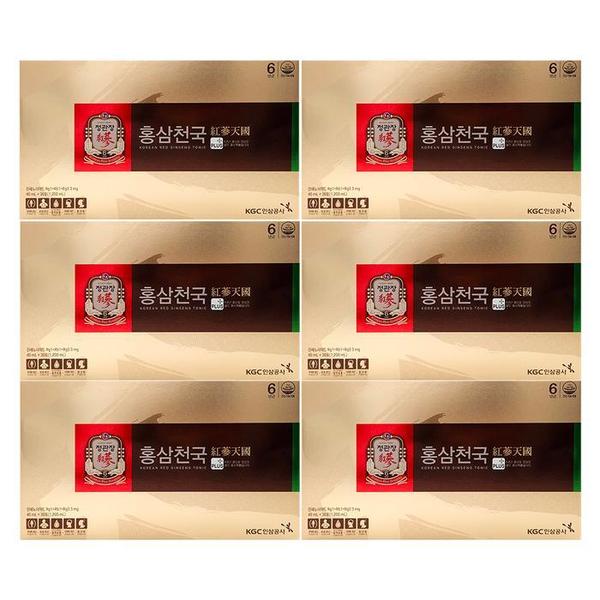 정관장 홍삼천국 40ml x 30포 x 6박스 (S12452155)