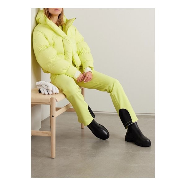 코도바 아오모리 후드 퀼팅 다운 스키 재킷 옐로 1647597343739550