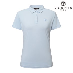 [DENNIS] 25SS 여성 클래식핏 원포인트 반팔 카라티_NAQMLTS079